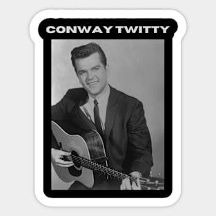 Conway Twitty Sticker